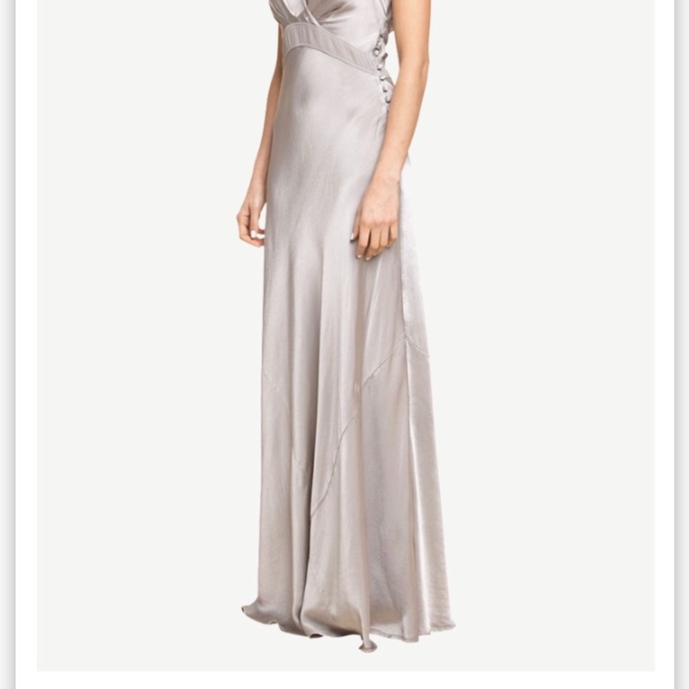 Super chic silk maxi dress!